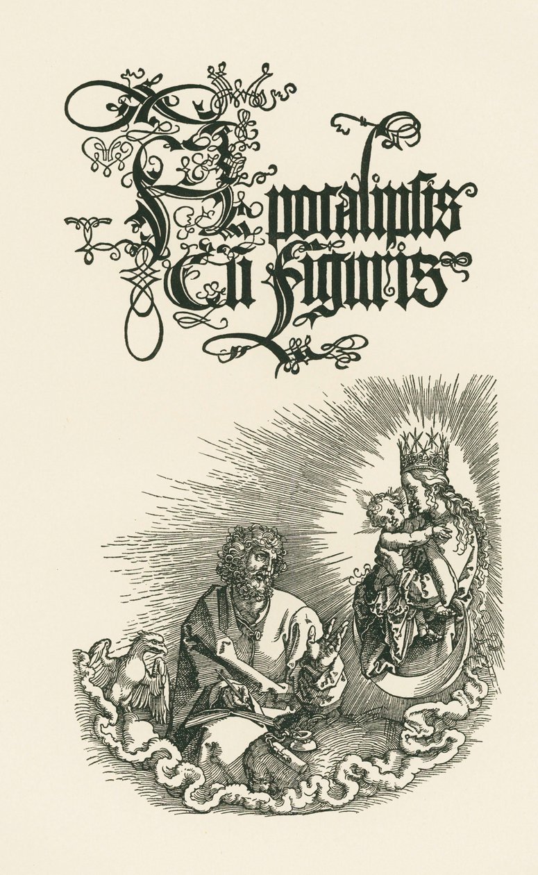 Portada de la segunda edición latina de 1511 (xilografía) de Albrecht Dürer or Duerer