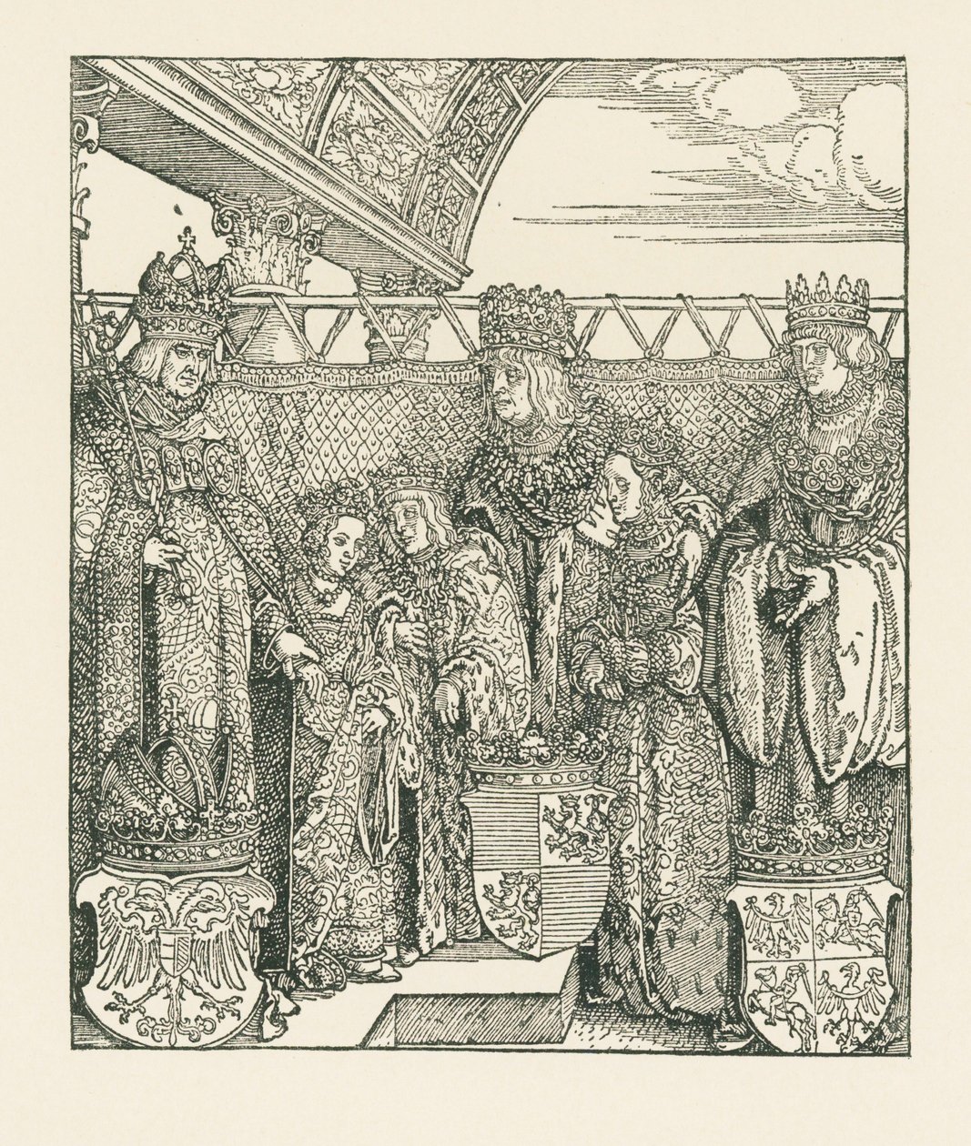 Arco de triunfo del emperador Maximiliano I de Albrecht Dürer or Duerer