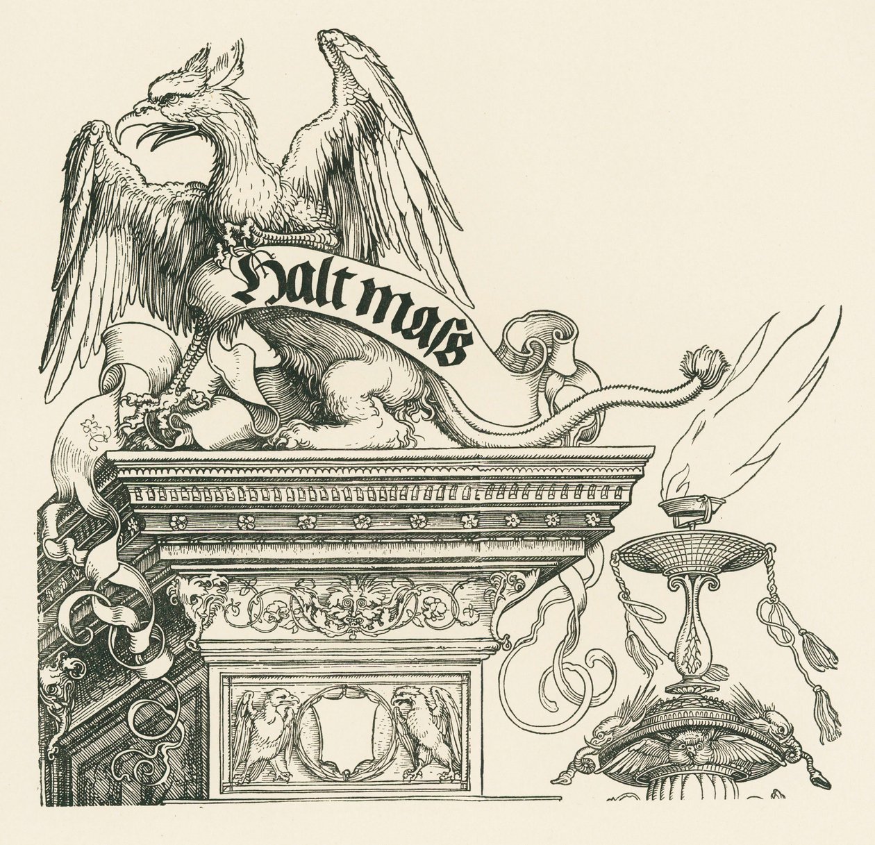 Arco de triunfo del emperador Maximiliano I de Albrecht Dürer or Duerer