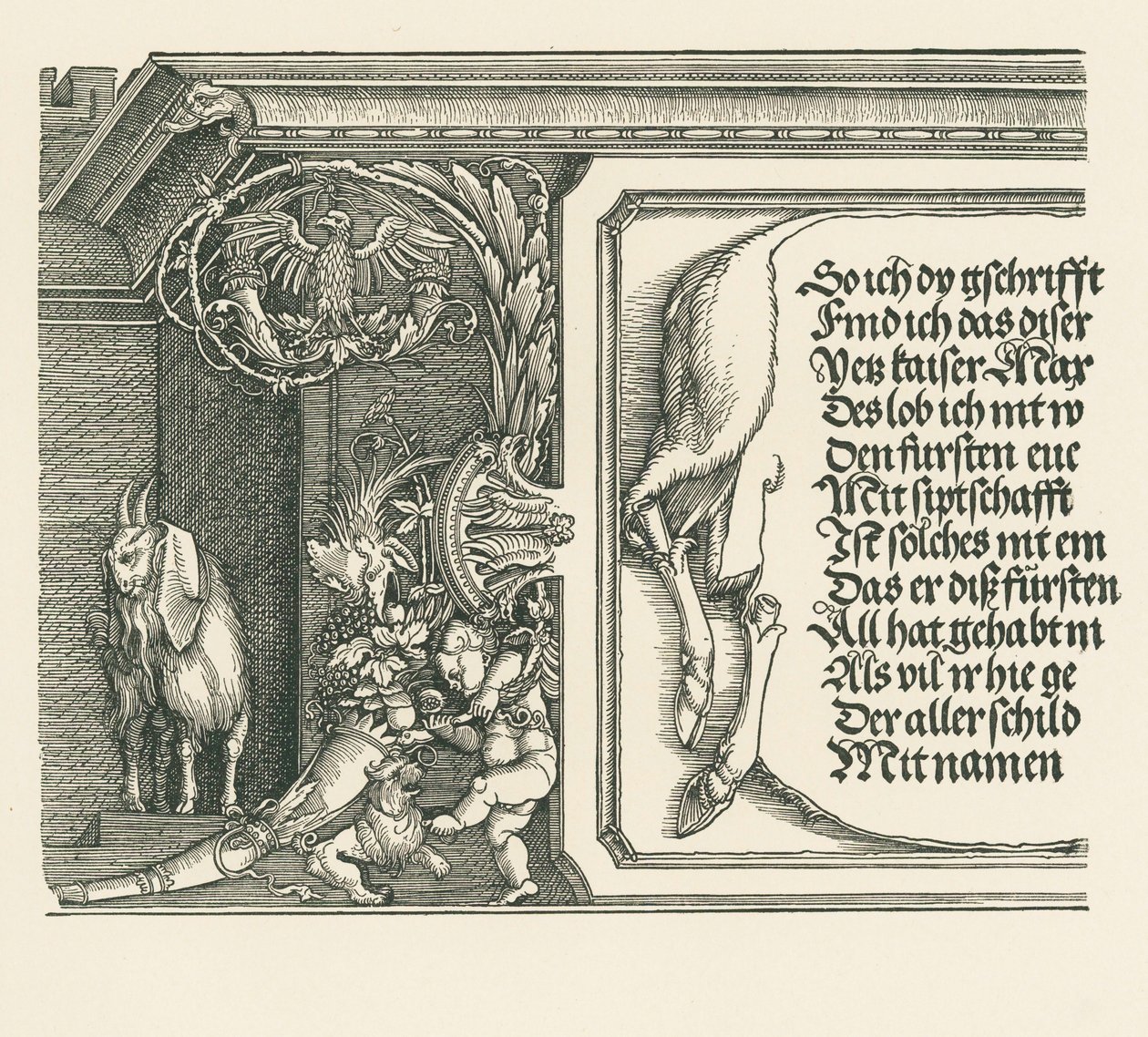 Arco de triunfo del emperador Maximiliano I de Albrecht Dürer or Duerer