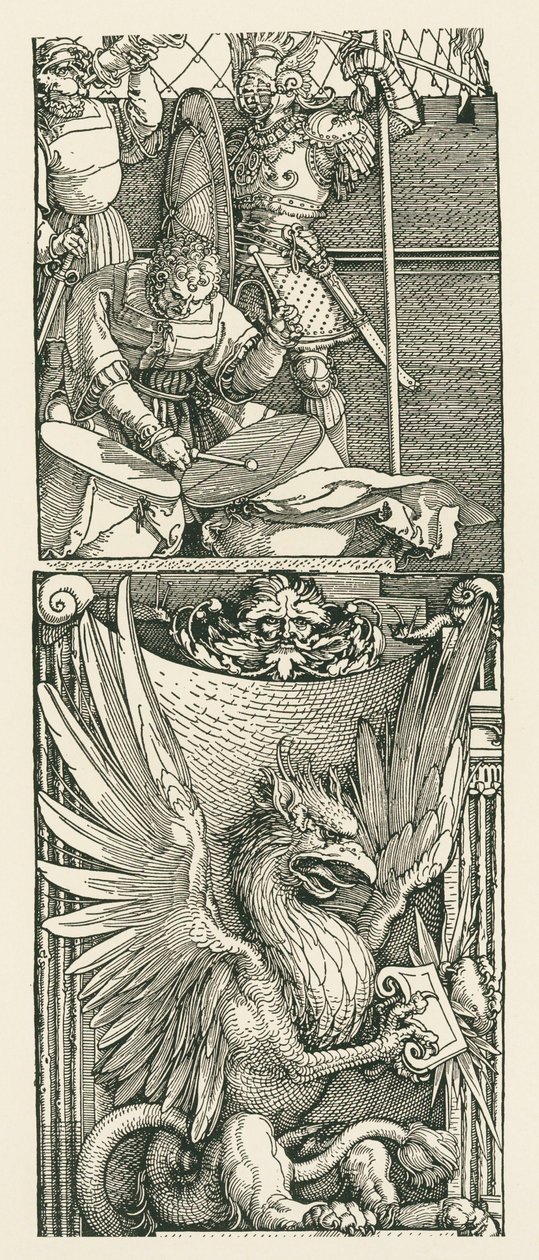 Arco de triunfo del emperador Maximiliano I de Albrecht Dürer or Duerer