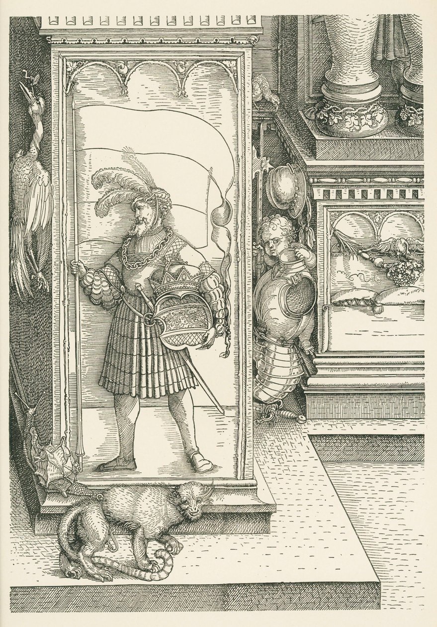 Arco de triunfo del emperador Maximiliano I de Albrecht Dürer or Duerer