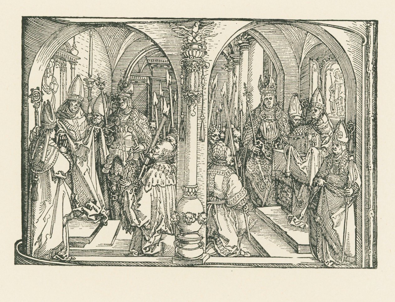 Arco de triunfo del emperador Maximiliano I de Albrecht Dürer or Duerer