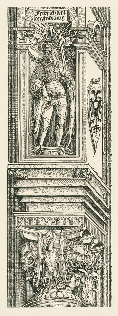 Arco de triunfo del emperador Maximiliano I de Albrecht Dürer or Duerer