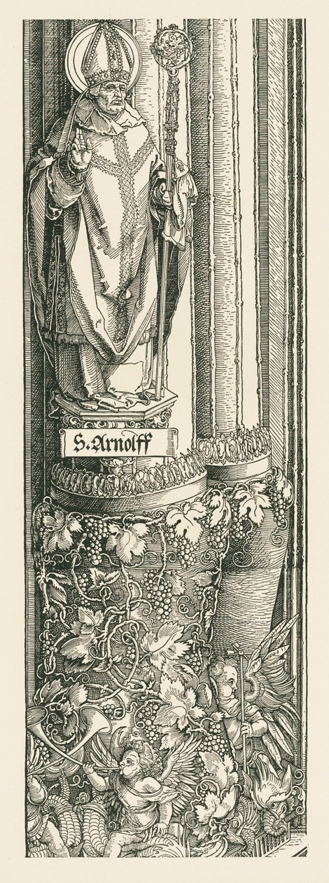 Arco de triunfo del emperador Maximiliano I de Albrecht Dürer or Duerer