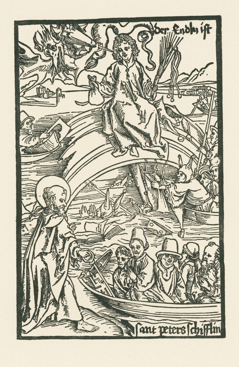 " Sobre el desprecio de la desgracia " de Albrecht Dürer or Duerer