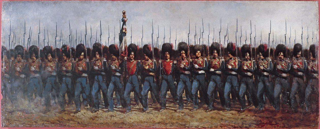 Desfile de la Gendarmería del Sena de Alcide Joseph Lorentz