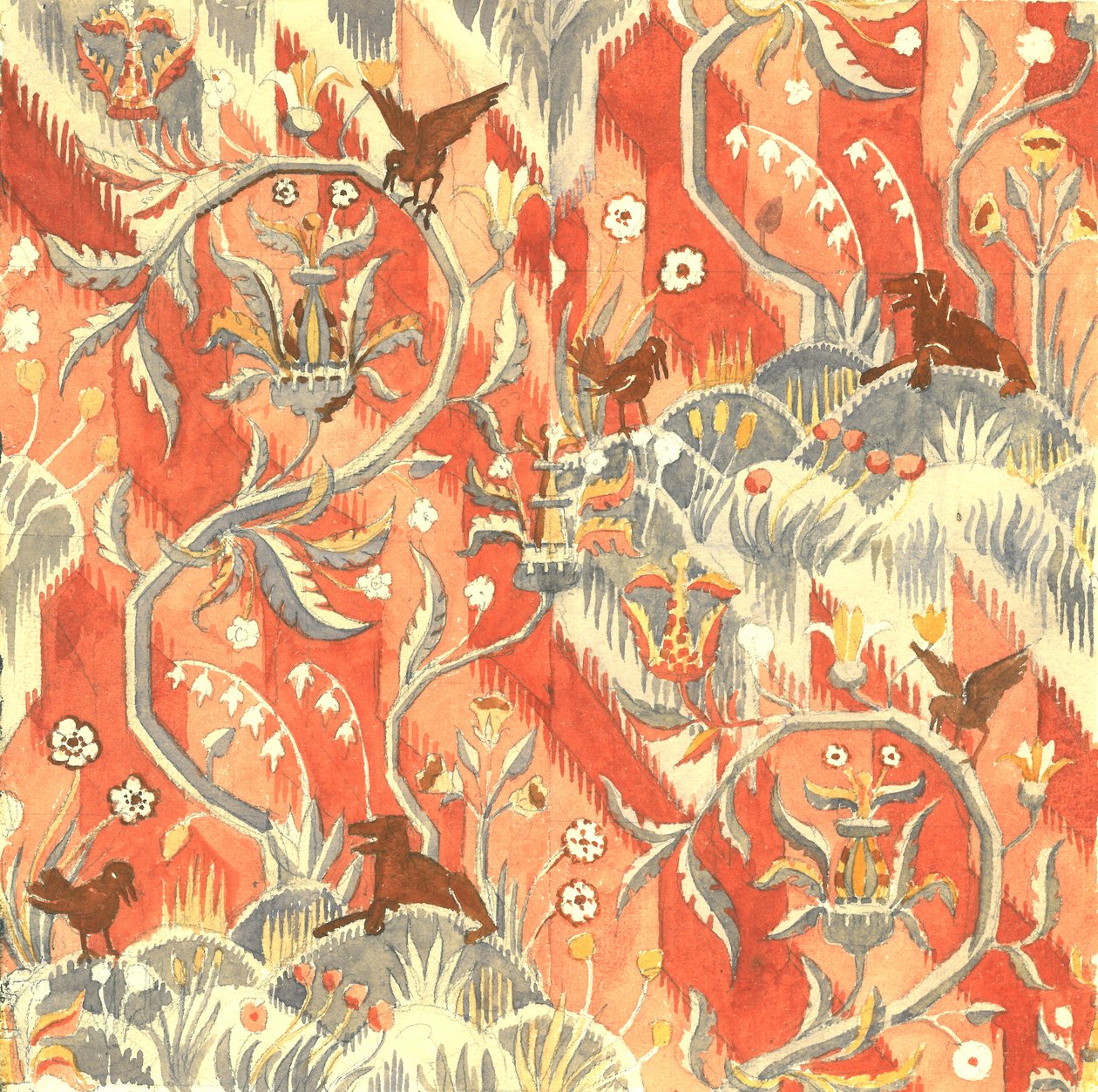 Thistle Valley, noviembre de 1927 (gouache sobre papel) de Alec Hunter