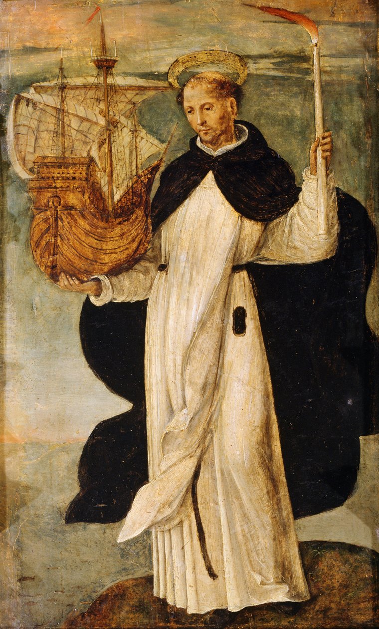 San Telmo (detalle) de Alejo Fernandez