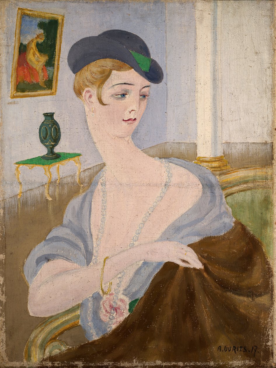 Retrato de una dama de Aleksander Uurits