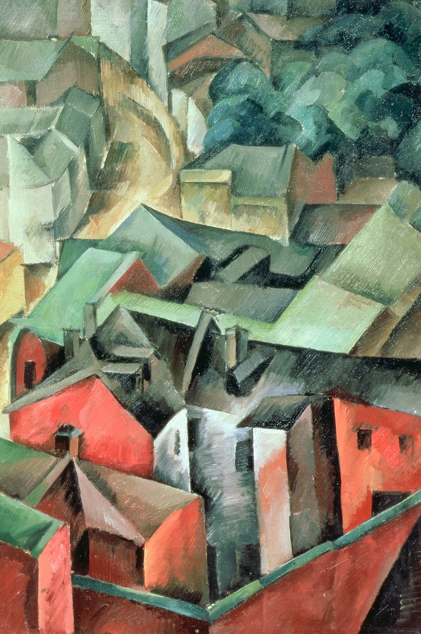 Paisaje de Aleksandr Aleksandrovich Osmerkin