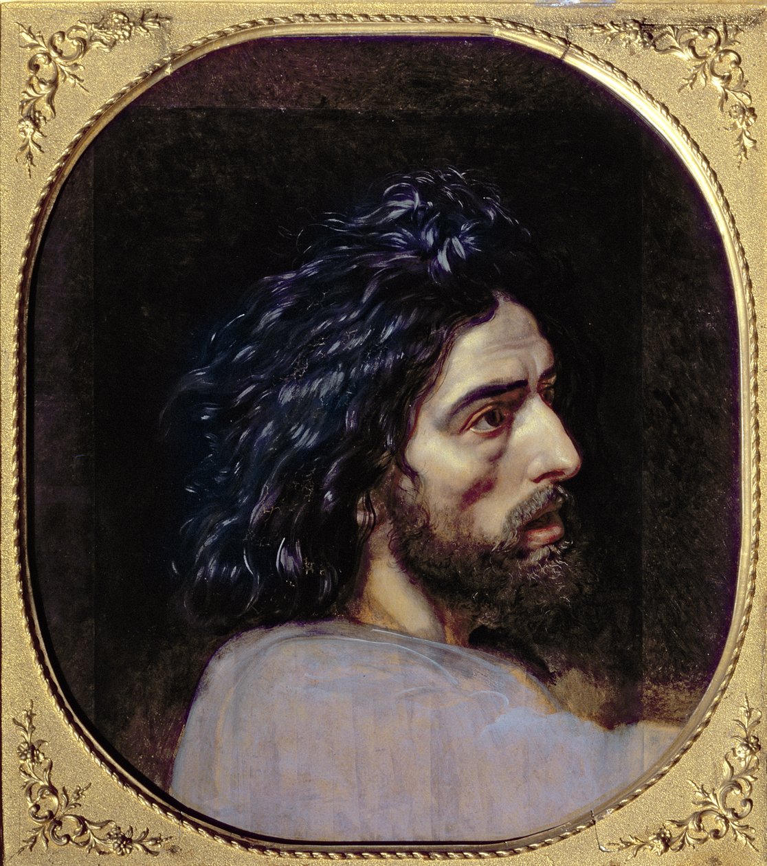 Cabeza de Juan el Bautista, estudio para 