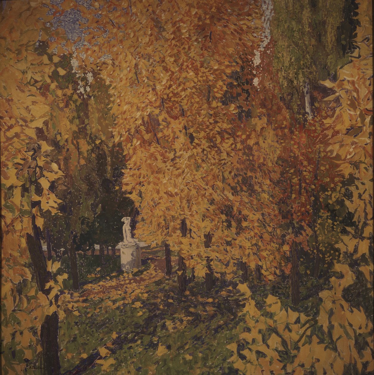 Otoño, 1920 de Aleksandr Jakovlevic Golovin