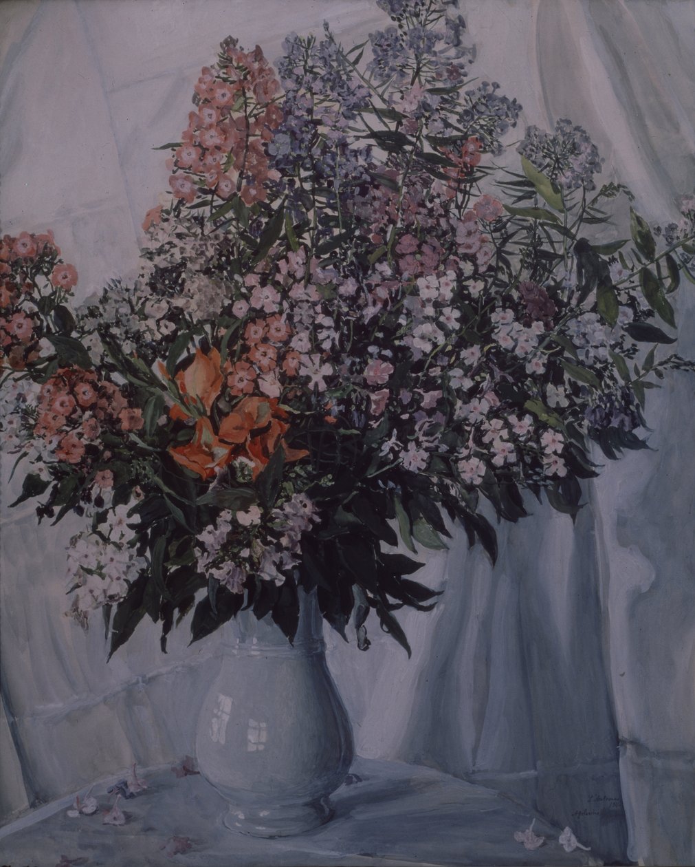 Naturaleza muerta. Flox, 1911 de Aleksandr Jakovlevic Golovin