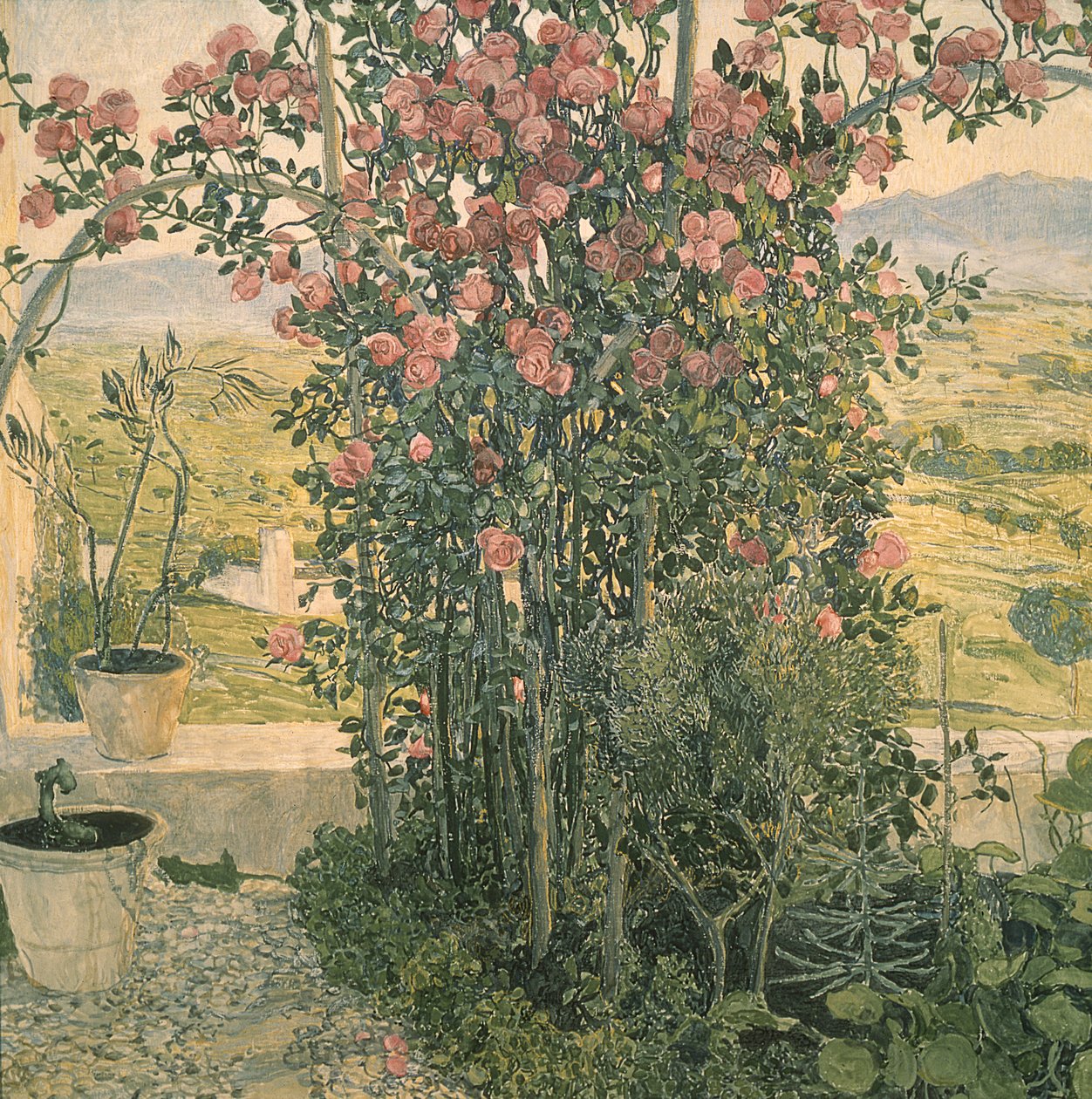 Valle en Umbría de Aleksandr Jakovlevic Golovin