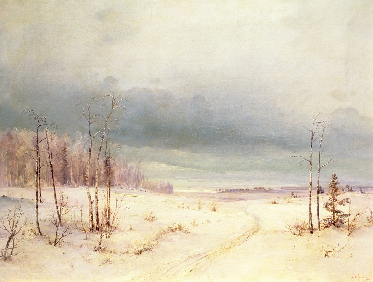 Invierno de Alexei Kondratjewitsch Sawrassow