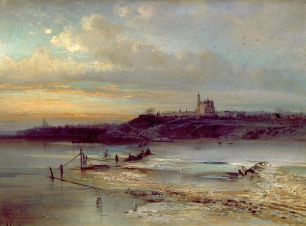 El deshielo, Yaroslavl de Alexei Kondratjewitsch Sawrassow