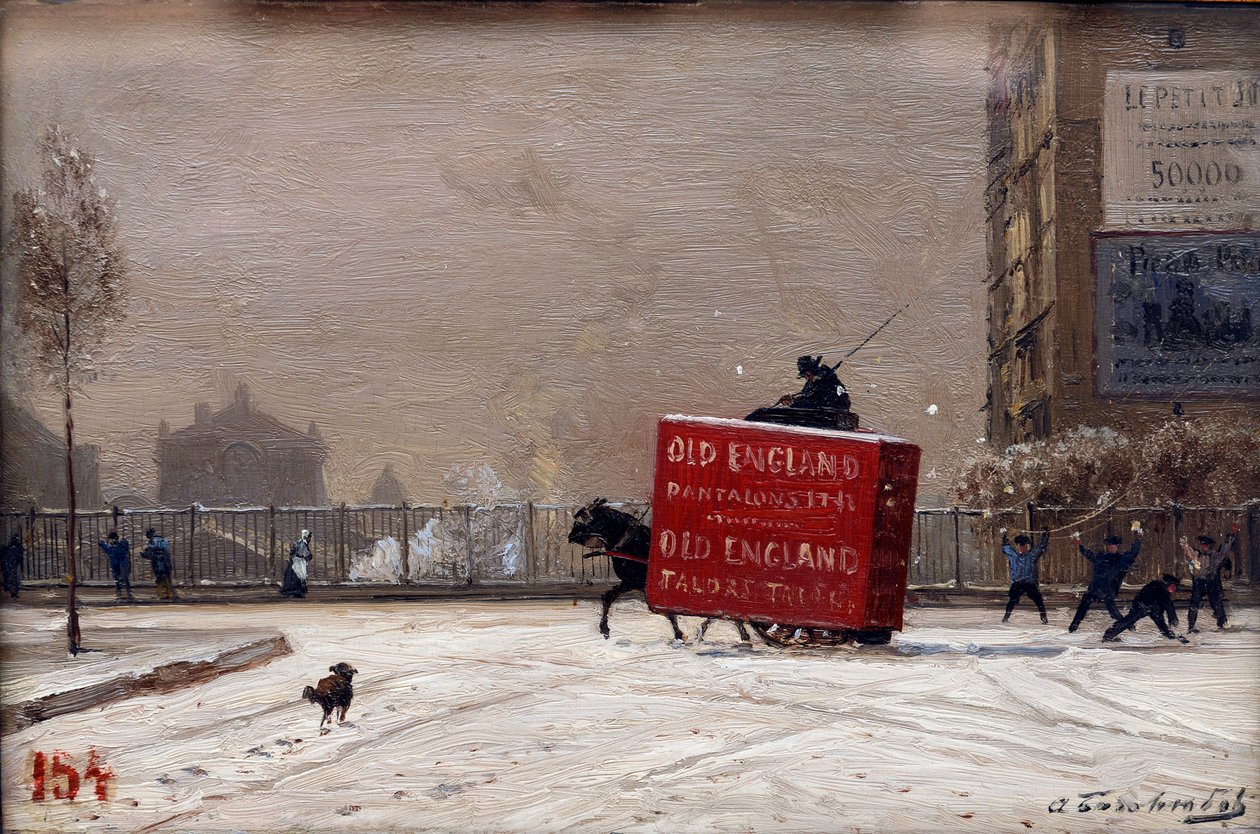 Invierno en París de Aleksei Petrovich Bogolyubov