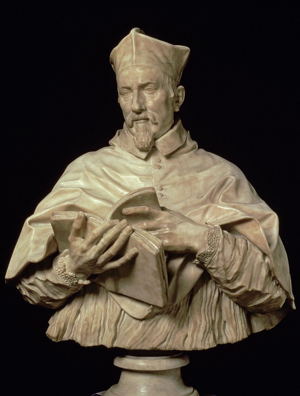 Busto del Cardenal P.S. Zacchia Rondanini de Alessandro Algardi