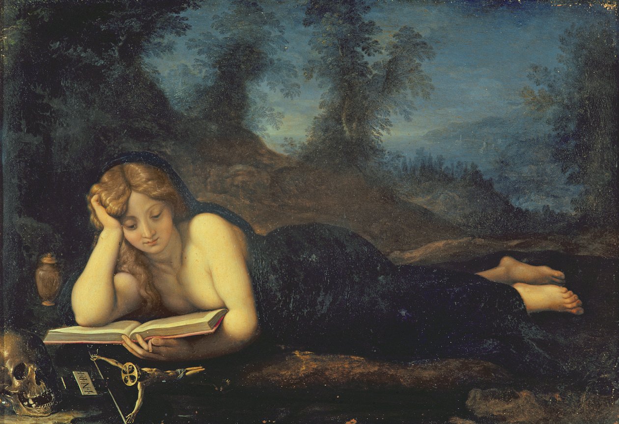 María Magdalena en el desierto de Alessandro Allori