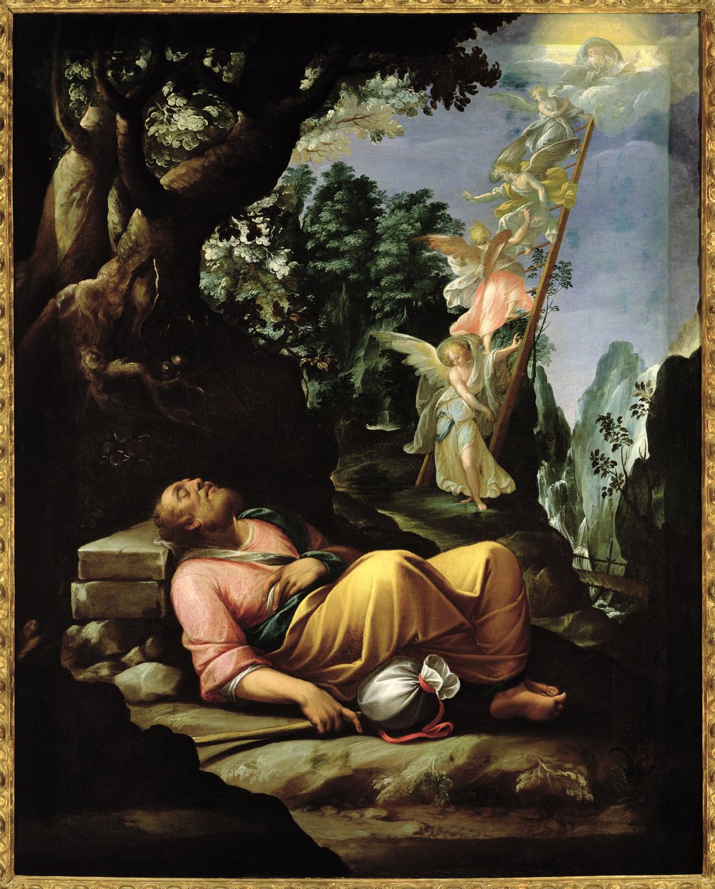 El sueño de Jacob de Alessandro Allori