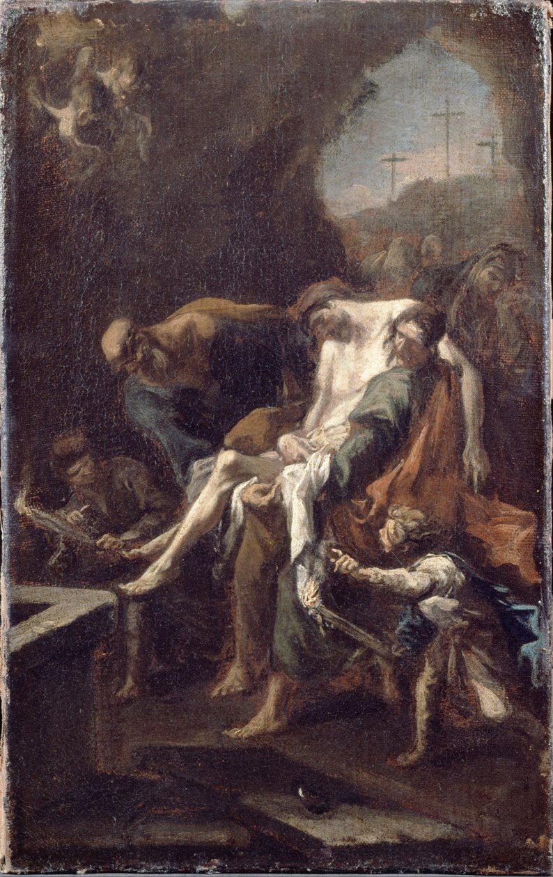 El entierro de Cristo de Alessandro Magnasco