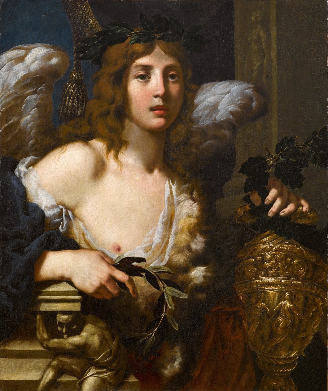 Alegoría de la virtud del amor de Alessandro Rosi