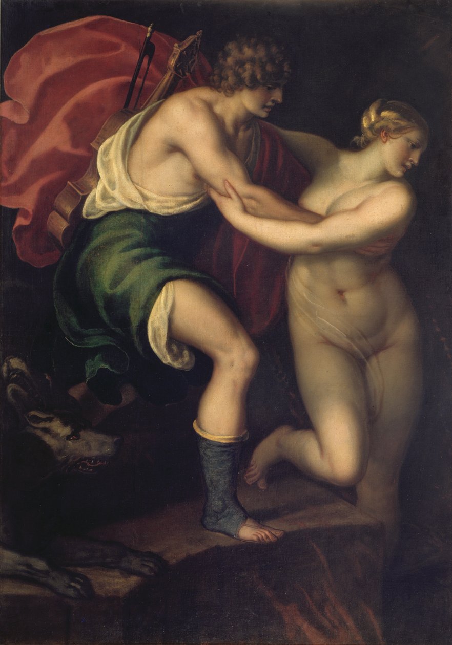 Orfeo y Eurídice de Alessandro Varotari
