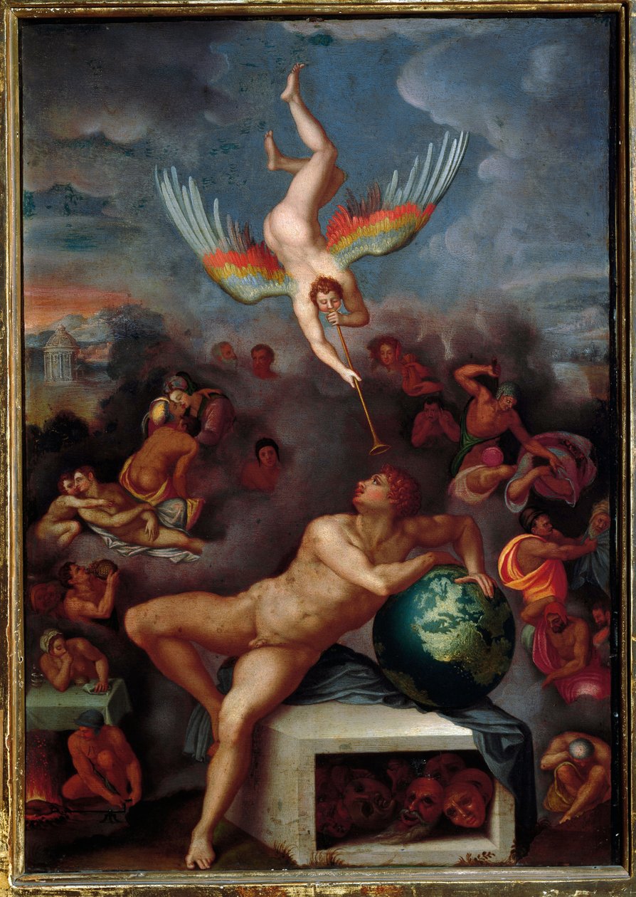 Alegoría de la Vida Humana (Pintura, circa 1590) de Alessandro Allori