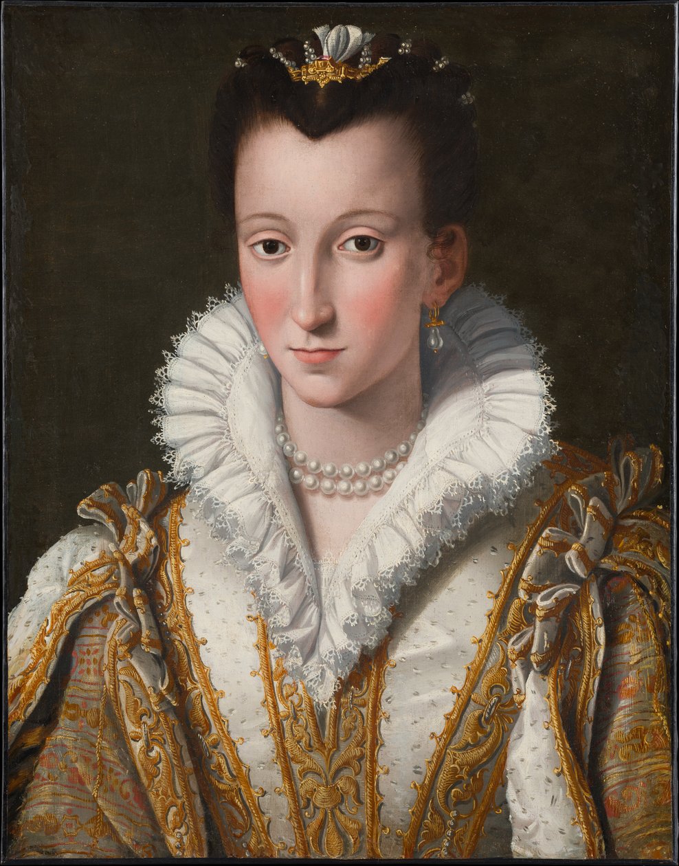 Retrato de Eleonora di Garzia di Toledo, conocida como Dianora () de Alessandro Allori
