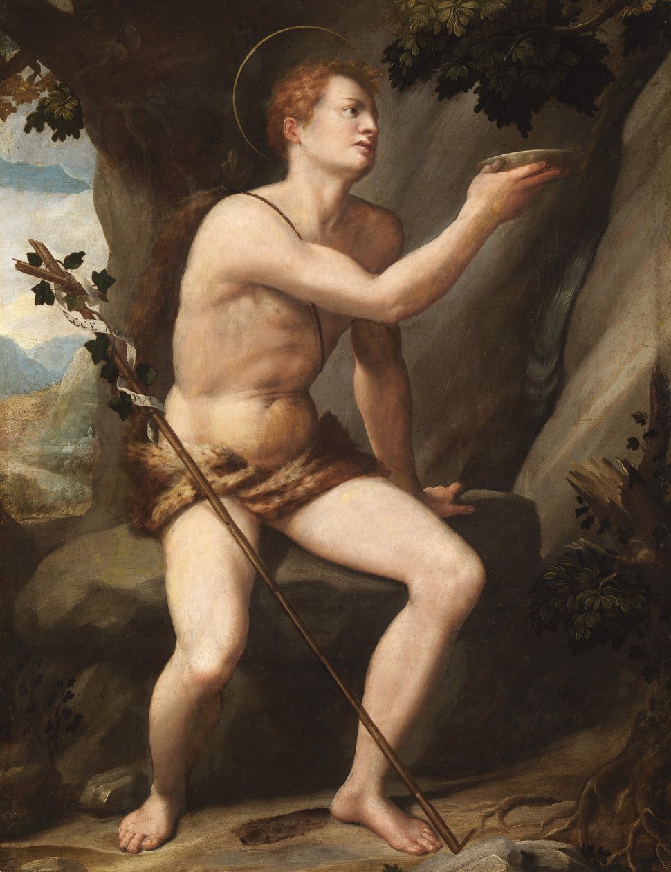 San Juan Bautista de Alessandro Allori
