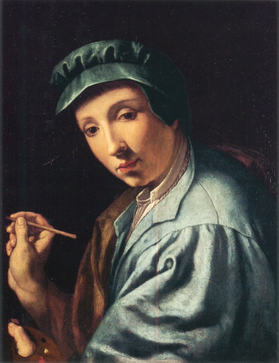 Autorretrato, ca 1555 de Alessandro Allori