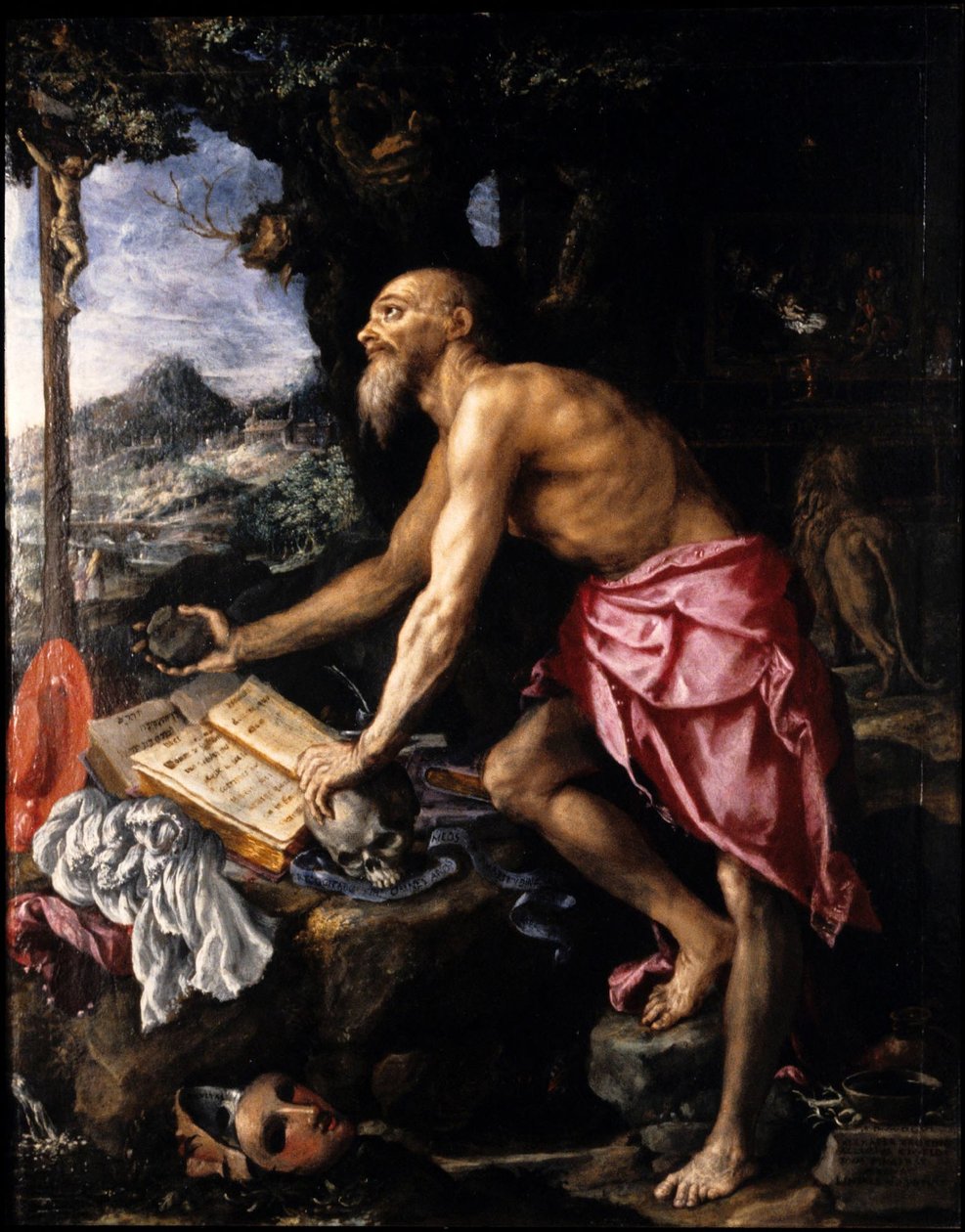 San Jerónimo penitente de Alessandro Allori