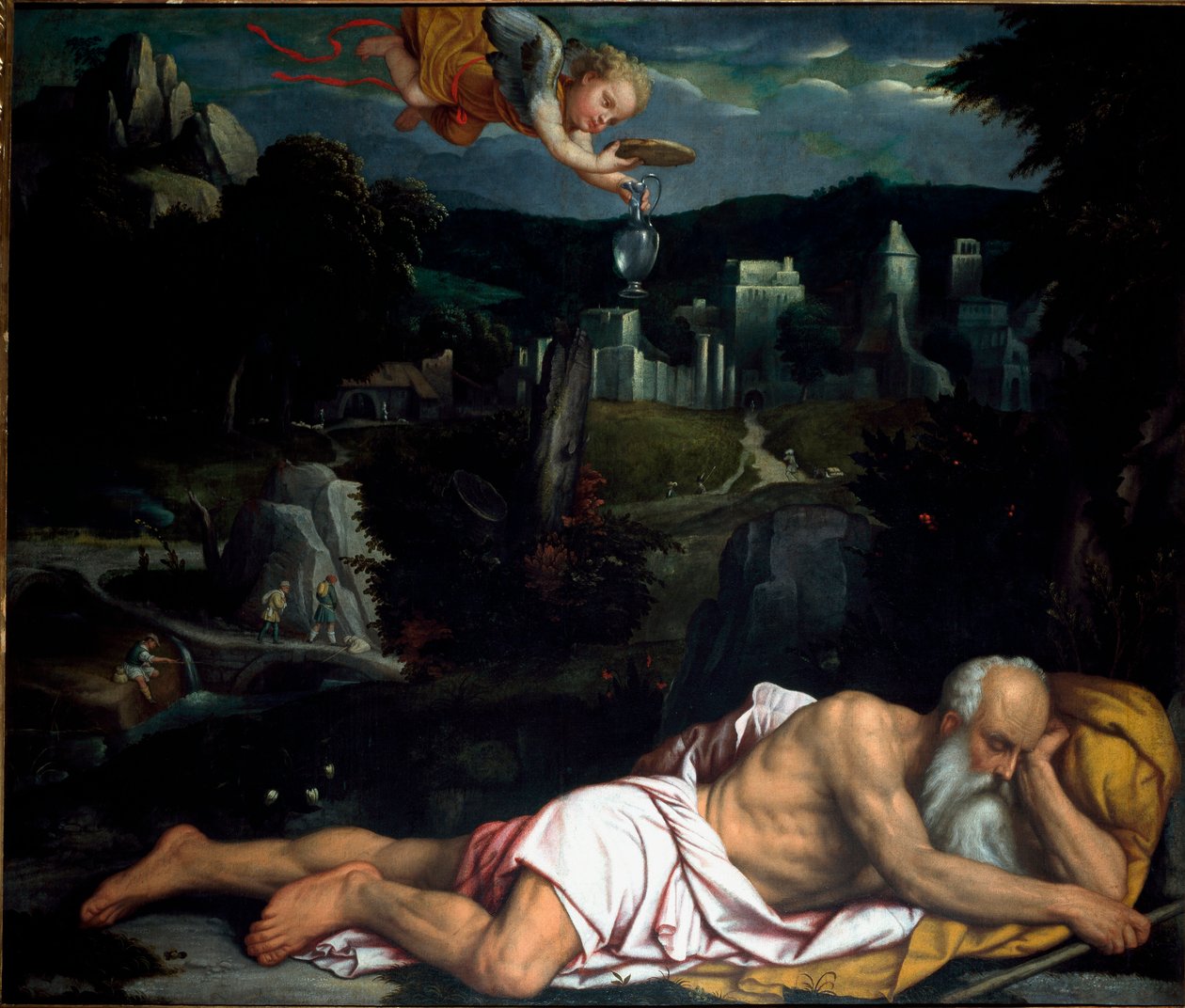 Elías dormido de Alessandro Bonvicino Moretto