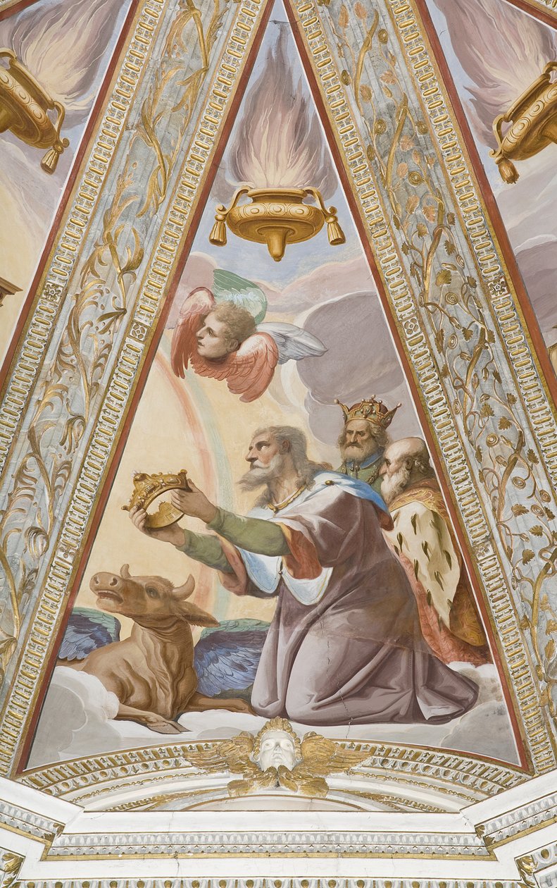 Los Reyes, del Padre Eterno y los Reyes de Alessandro Casolani