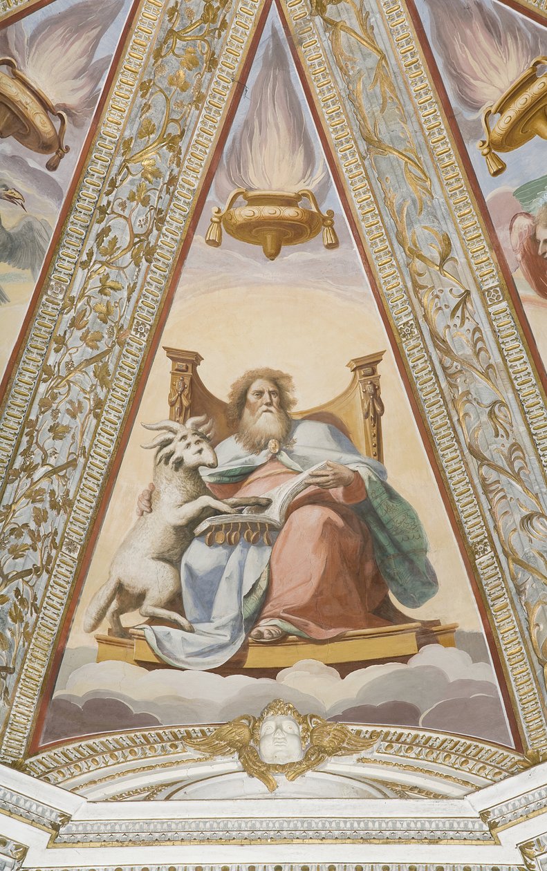 Los Reyes, del Padre Eterno y los Reyes de Alessandro Casolani