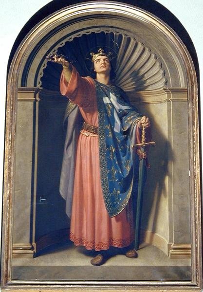 San Ludovico de Tolosa de Alessandro Franchi