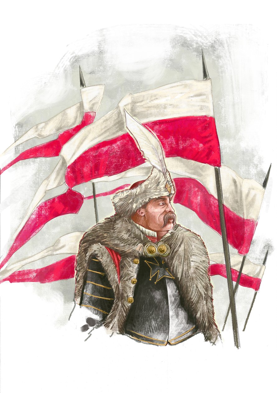Juan III Sobieski en la batalla de Viena (1683) de Alessandro Lonati