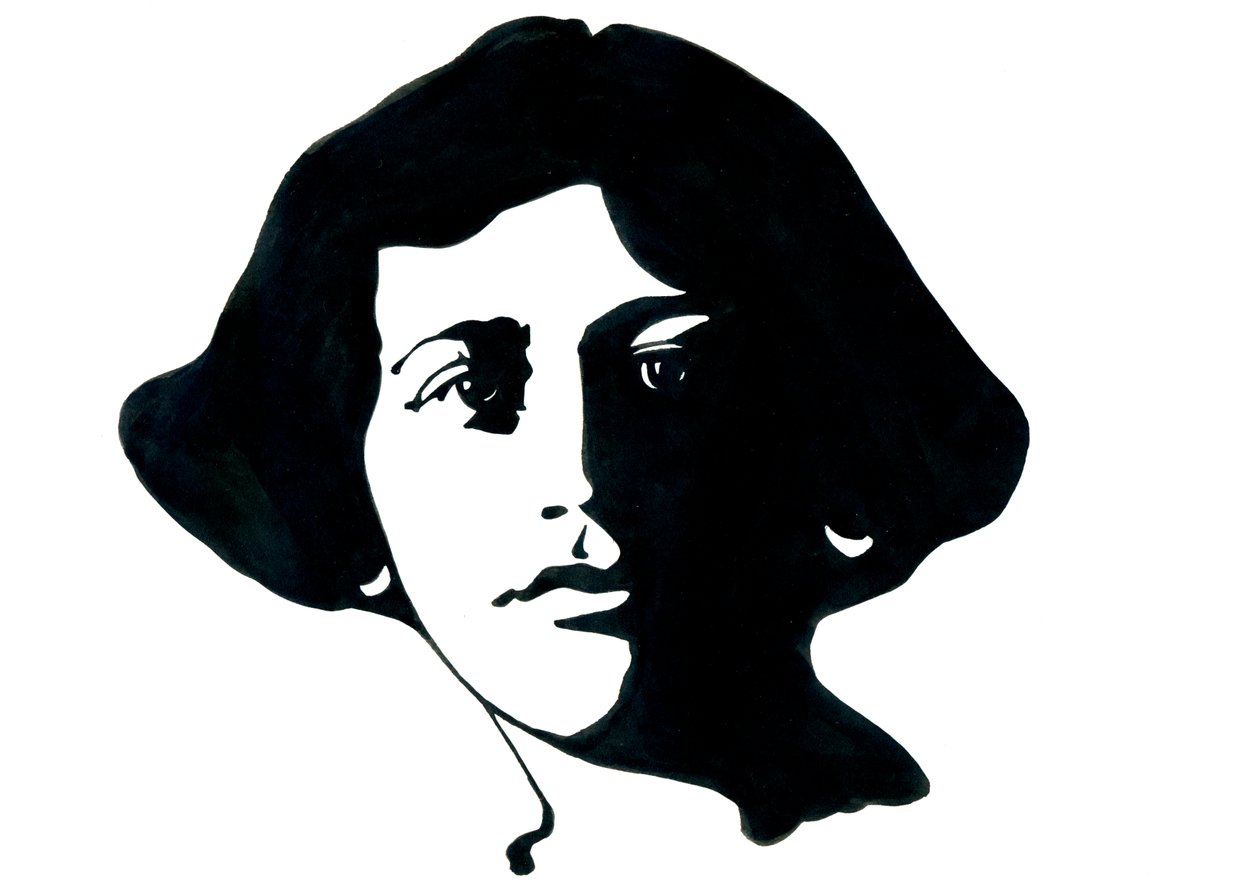 Retrato de Simone Weil (1909-1943), filósofa francesa de Alessandro Lonati