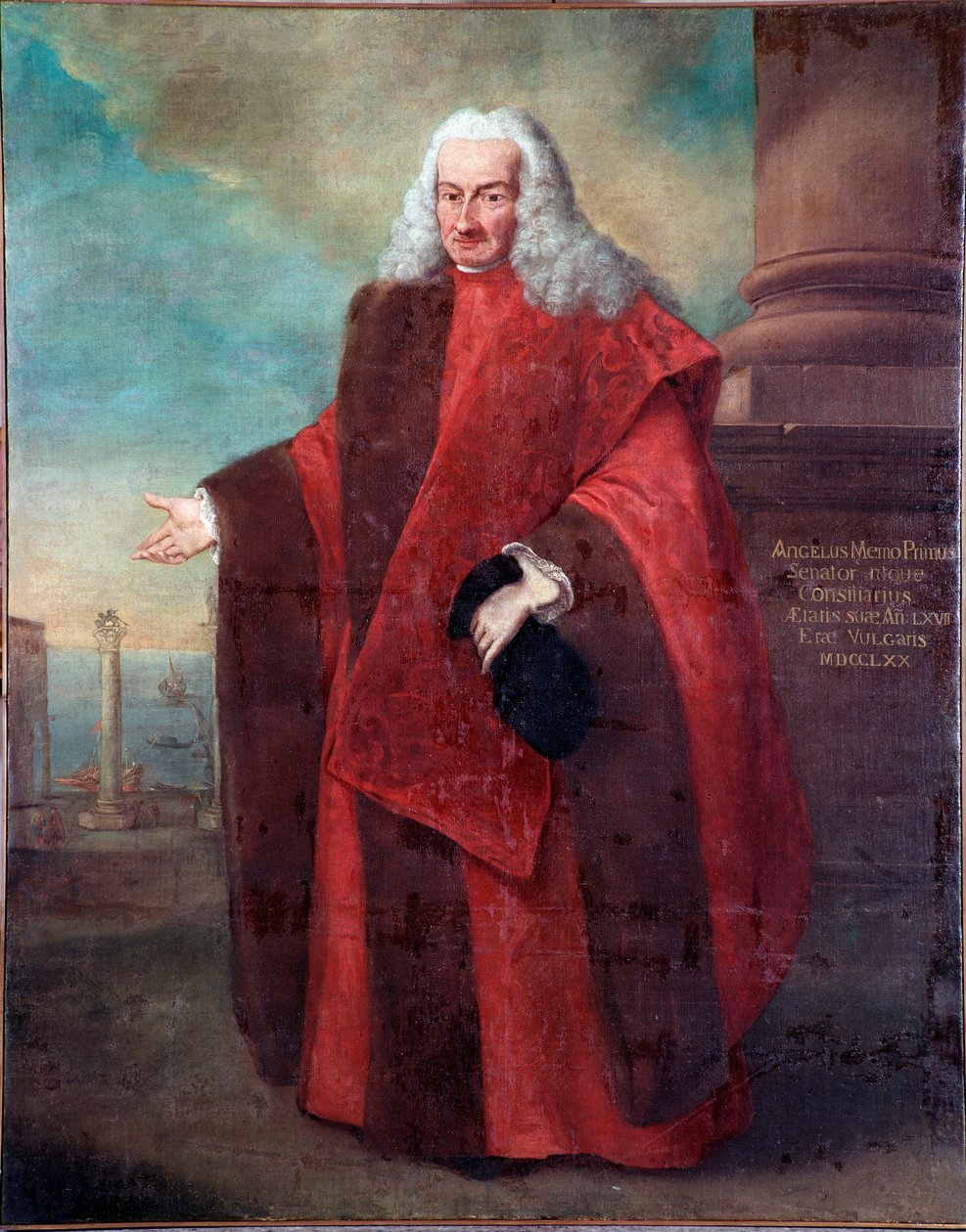 Retrato del senador de la República de Venecia Angelo Memmo I de Alessandro Longhi