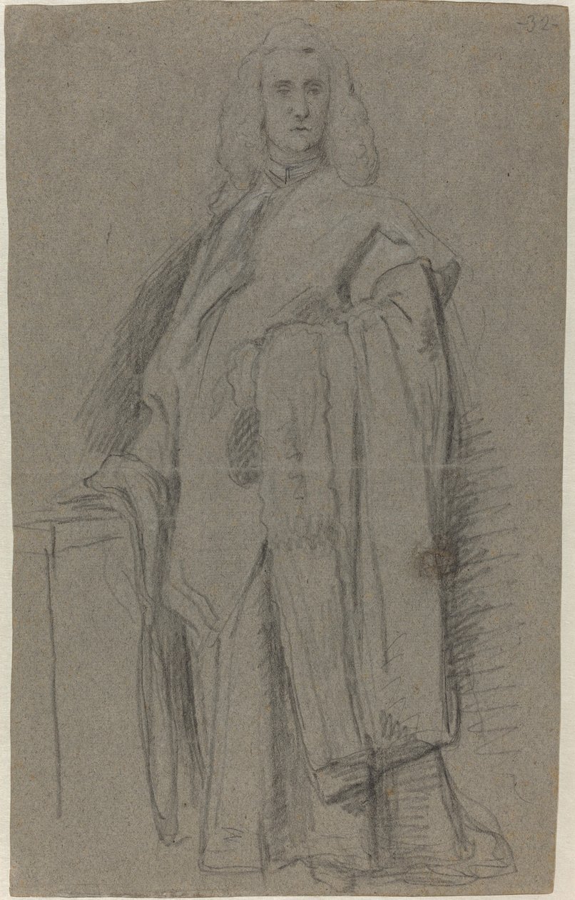 Un procurador veneciano de San Marco [recto] de Alessandro Longhi or Pietro Longhi
