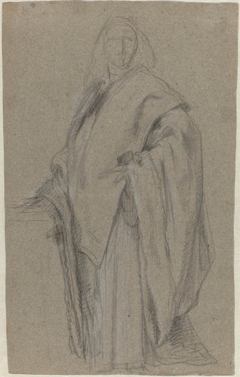 Retrato de un procurador [verso] de Alessandro Longhi or Pietro Longhi
