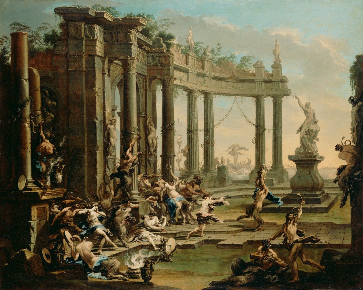 Bacanal, c.1720-30 de Alessandro Magnasco
