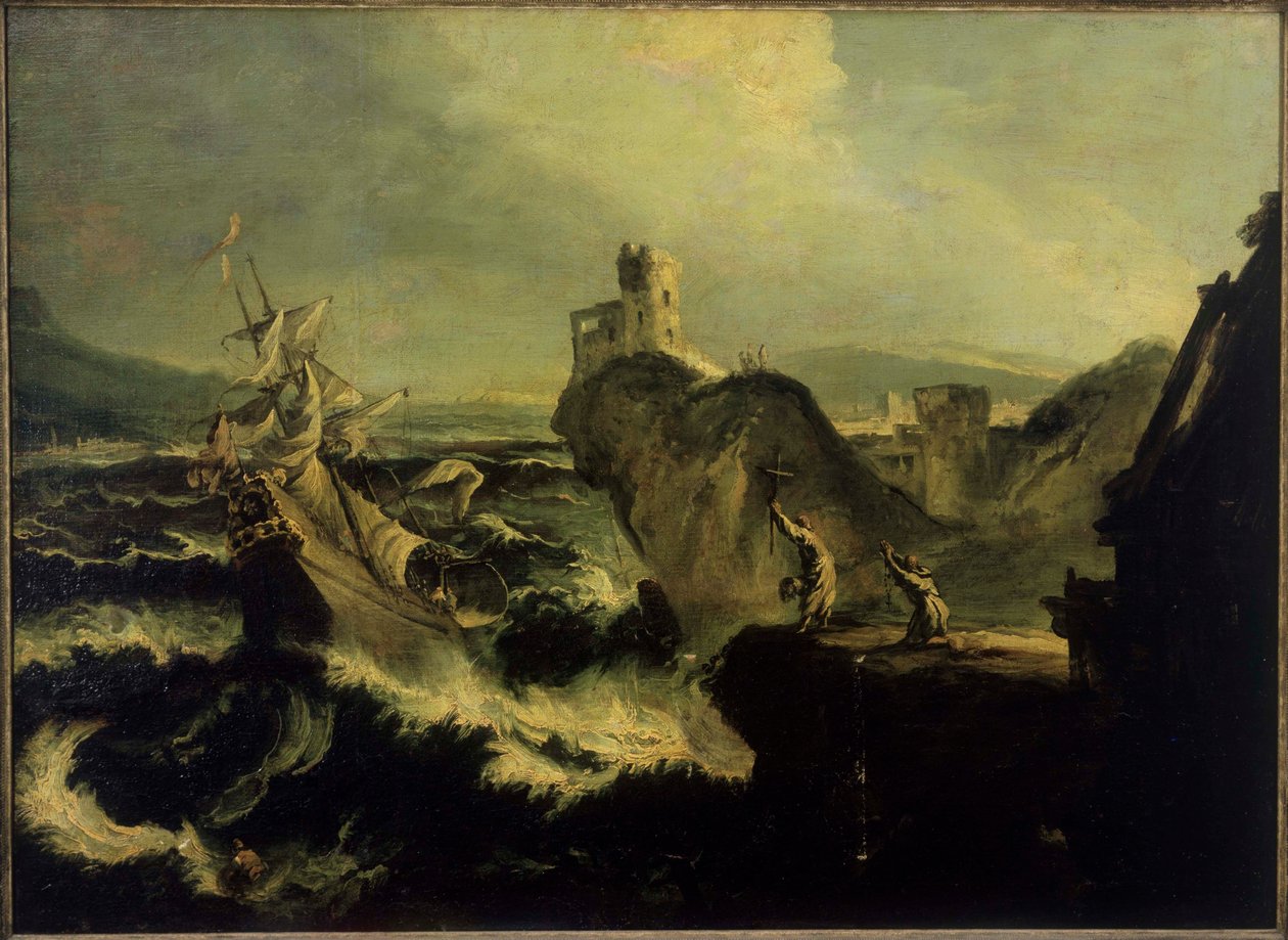 El naufragio de Alessandro Magnasco