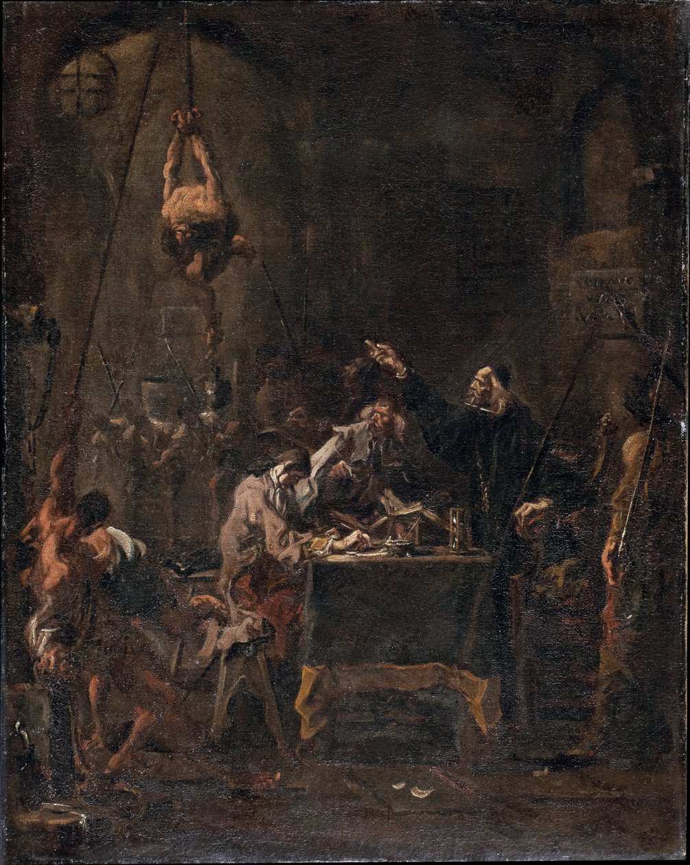 Escena de tortura de Alessandro Magnasco