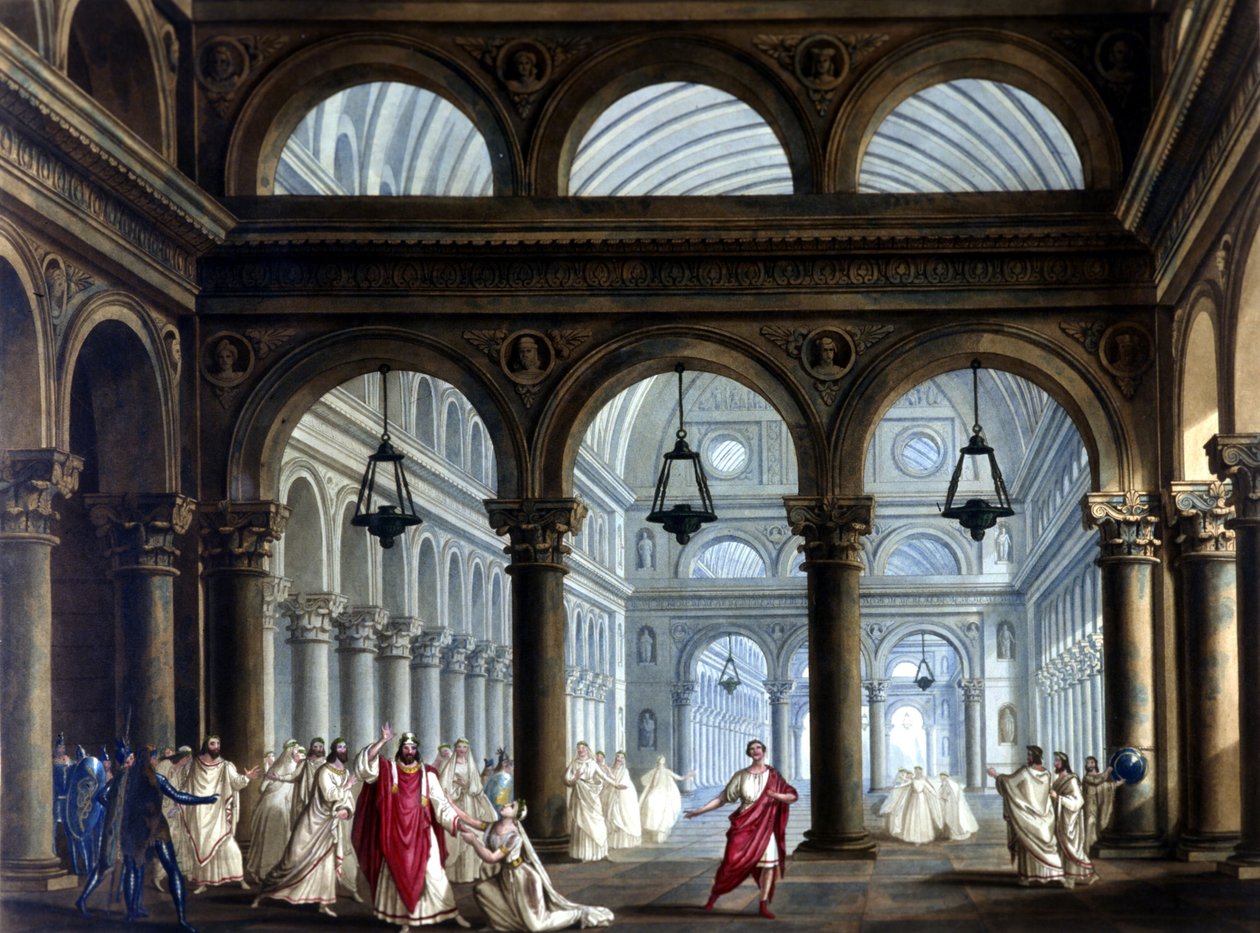 El templo de Irminsul en la ópera 