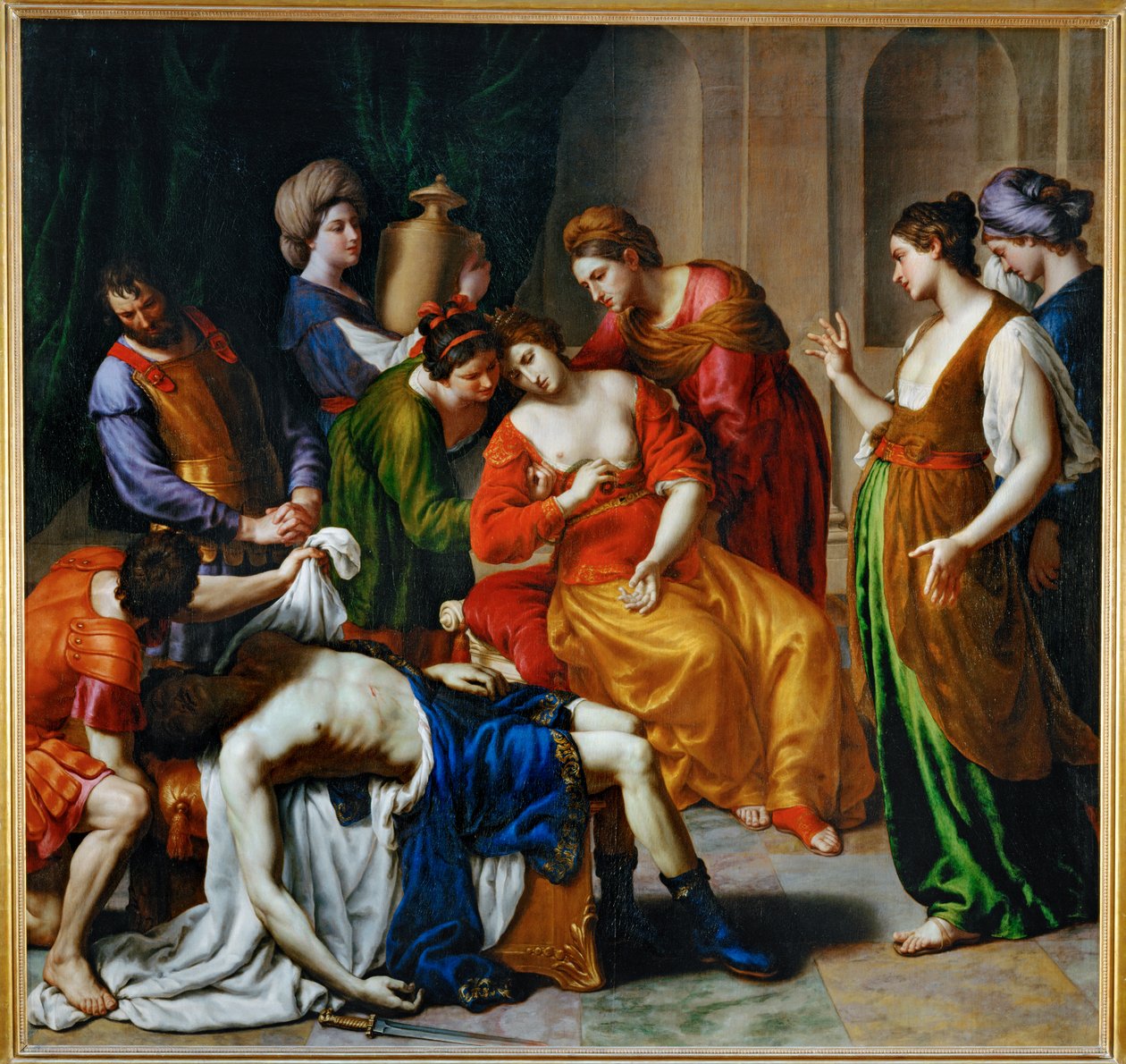 La mort de Cleopatre - La muerte de Cleopatra ... de Alessandro Turchi