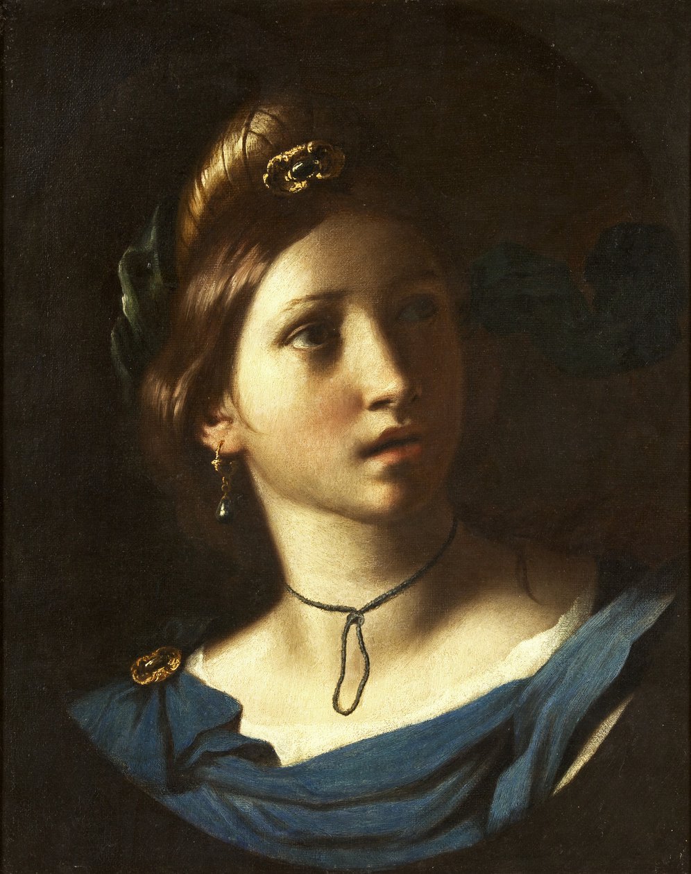 Retrato de una Mujer Joven, c.1620 de Alessandro Turchi