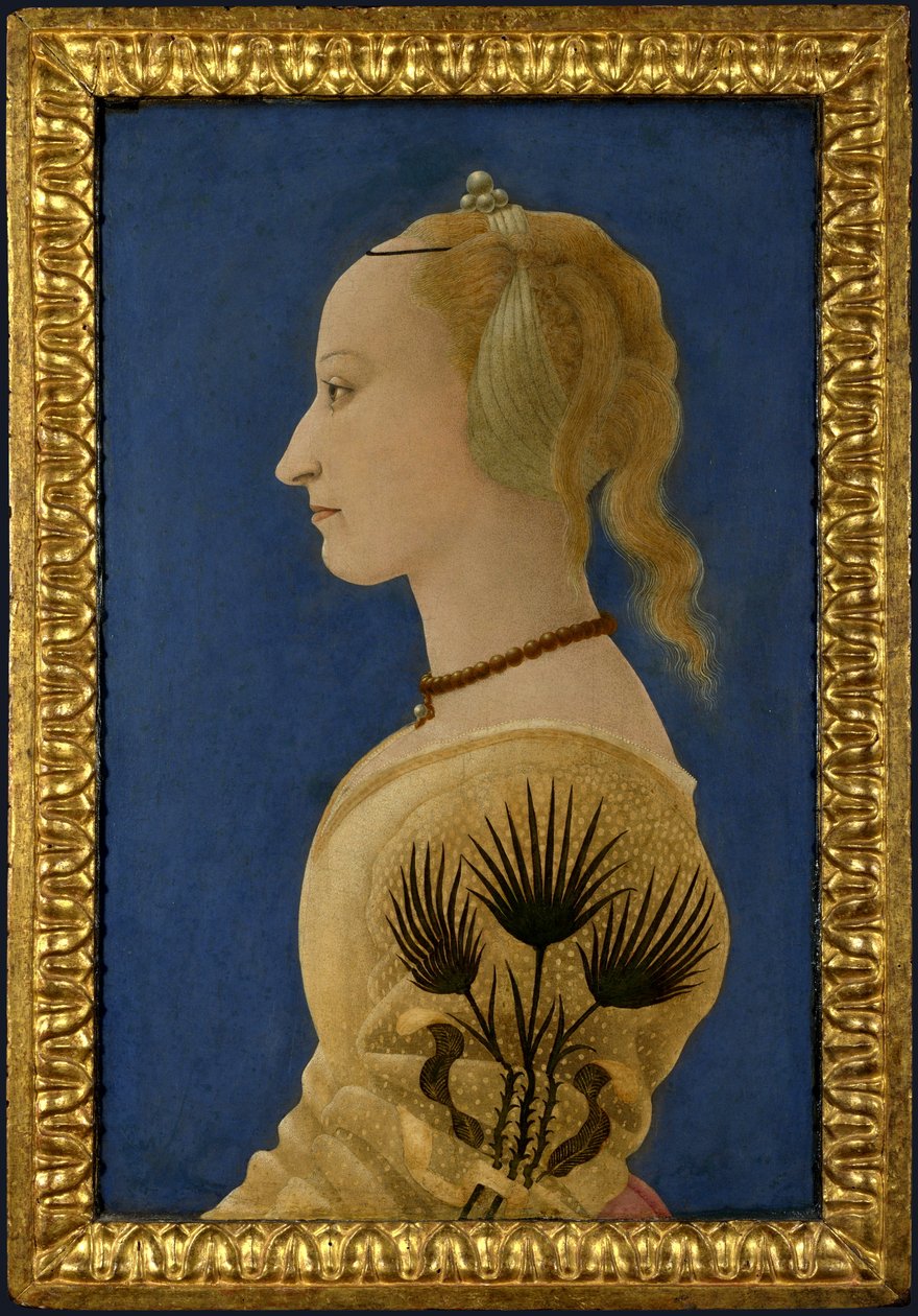 Retrato de una dama de Alesso Baldovinetti