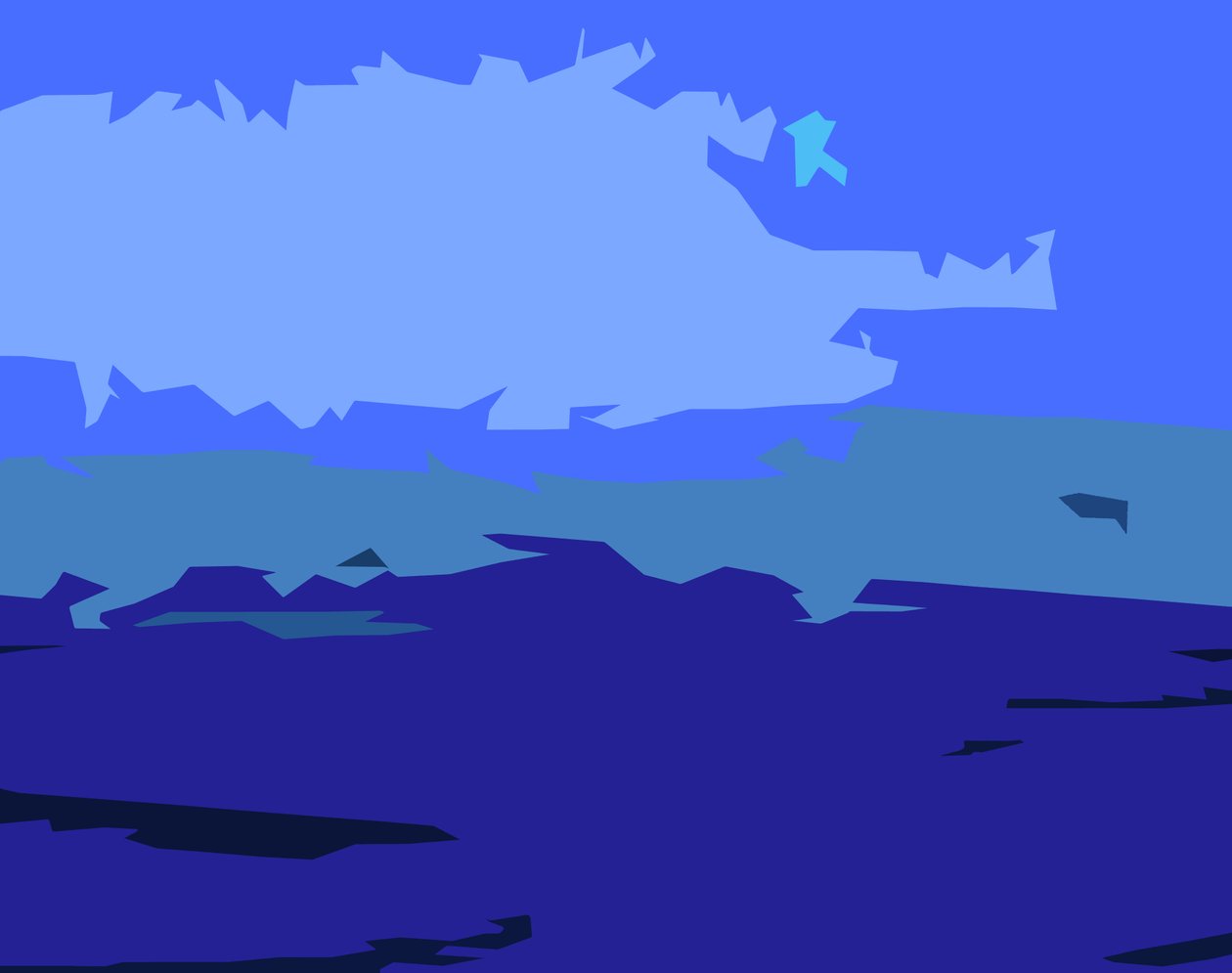 Paisaje marino de Alex Caminker